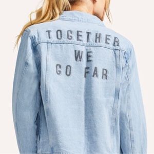 Peloton Jean Jacket in size Large
